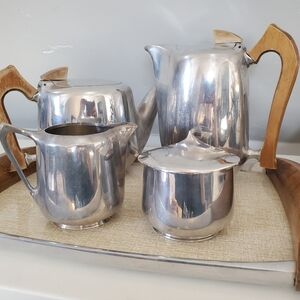 Vintage Picquot Ware tea & coffee set